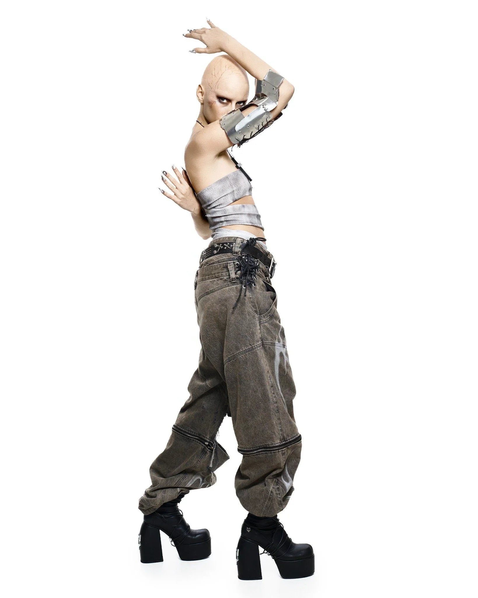 ROMANS DOUBLEWAIST WIDELEG