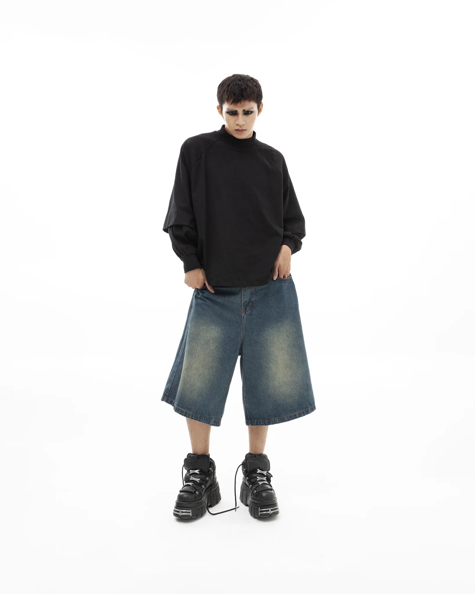 UNISEX - Layered - T-shirt (black)