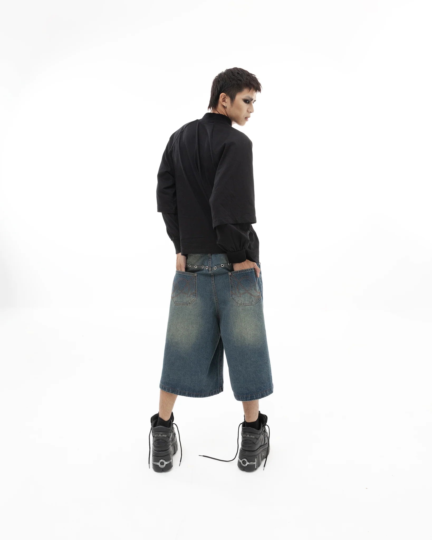 UNISEX - Layered - T-shirt (black)