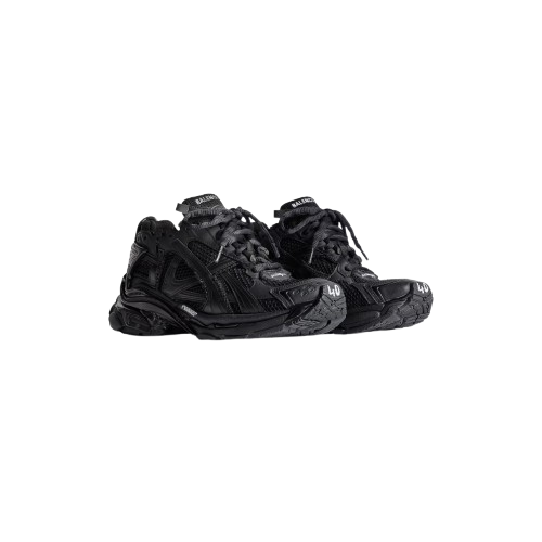 Balenciaga Men's Runner Sneaker in Black