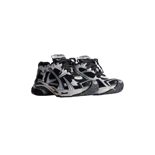 Balenciaga Men's Runner Sneaker in White