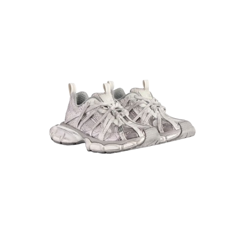 Balenciaga Men's 3xl Extreme Laces B Sneaker in Grey