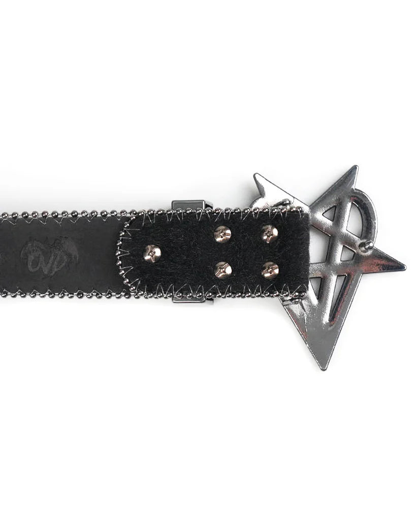 OVD STUDDED BELT - BLACK