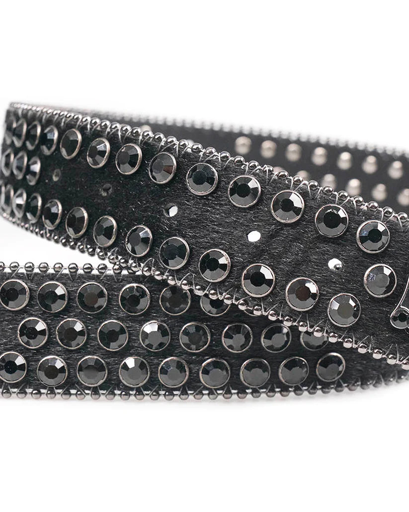 OVD STUDDED BELT - BLACK
