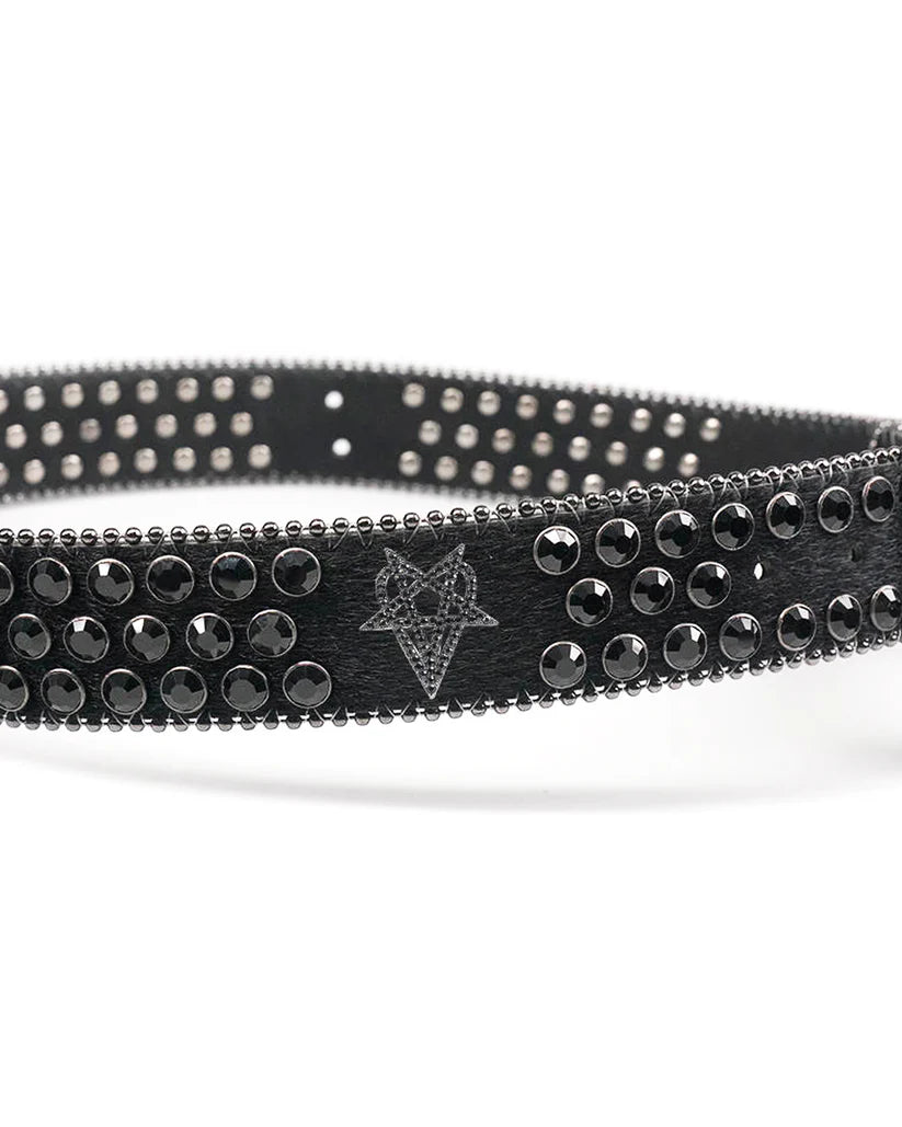 OVD STUDDED BELT - BLACK