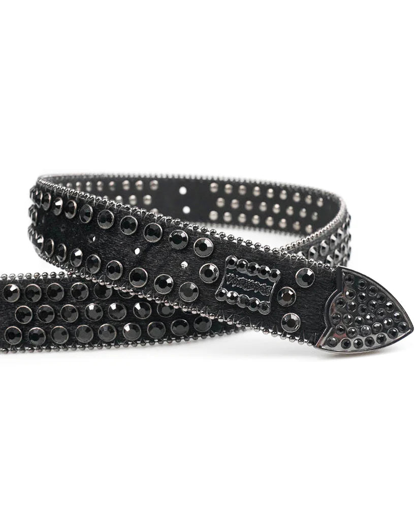 OVD STUDDED BELT - BLACK