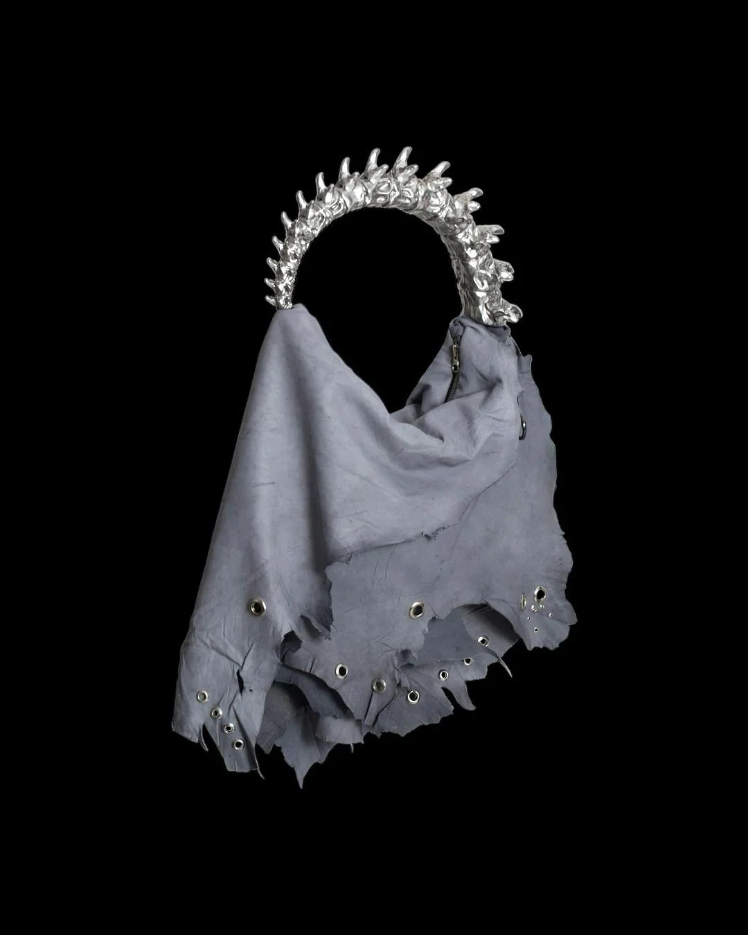 FORSAKEN EXOSKLT LEATHER HANDBAG