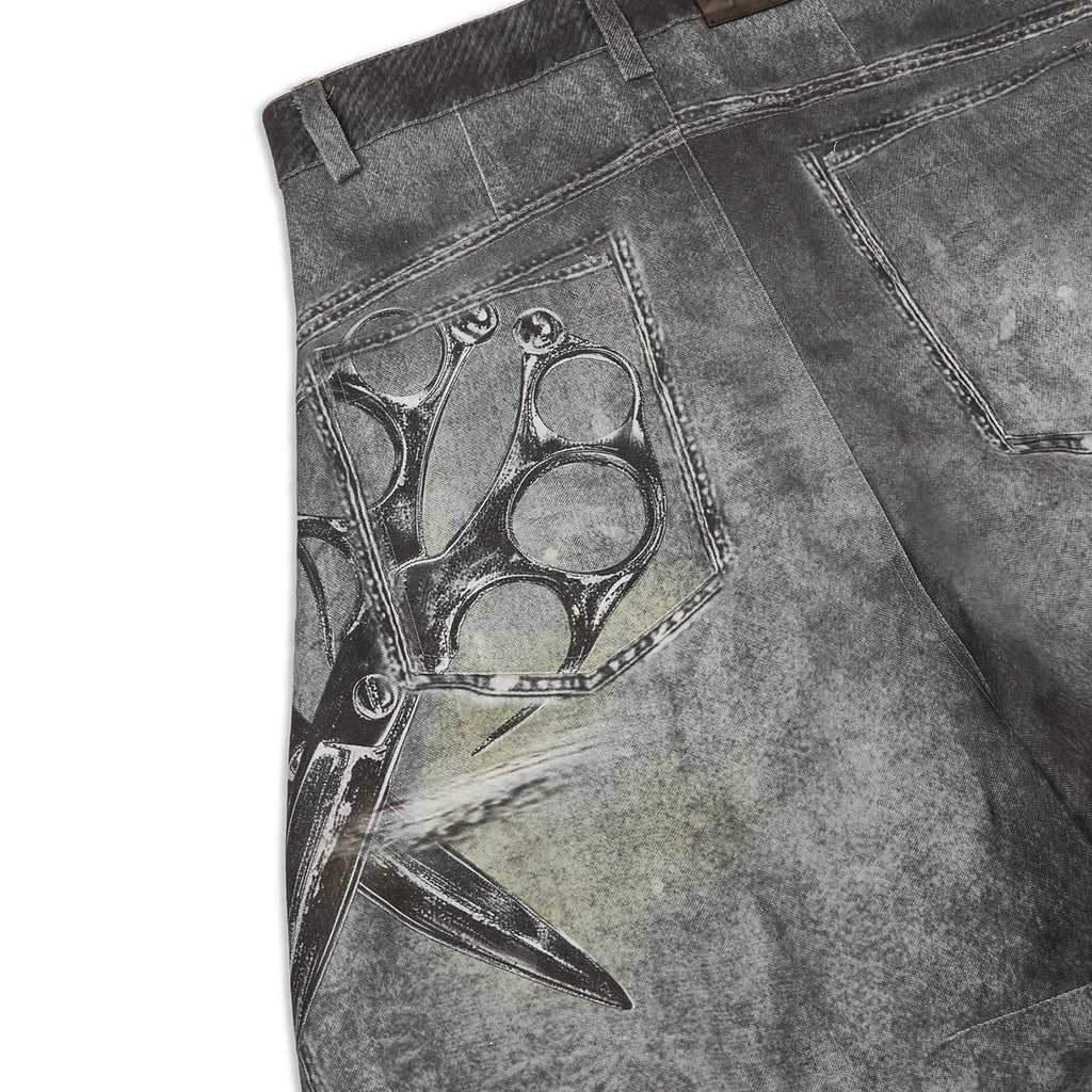 B6 PRINTED DENIM - BLACK VERSION