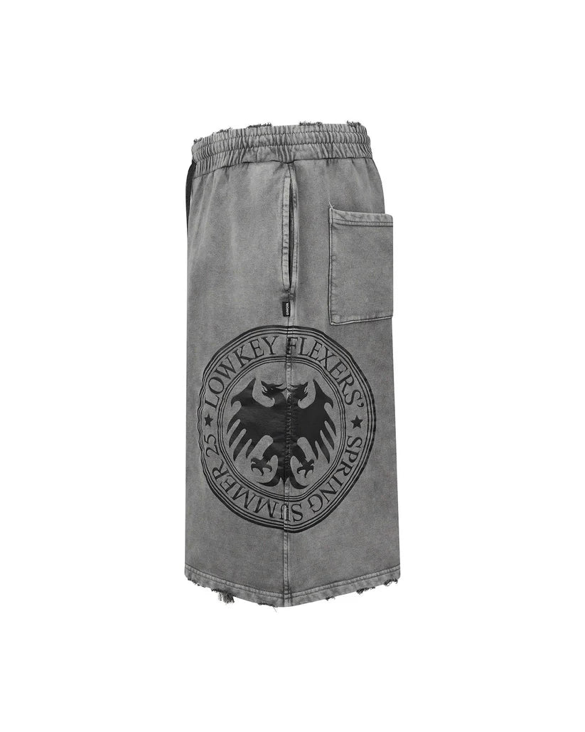 DIMOIR DRACO SEAL WASH SWEATSHORTS